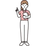 Gym Instructor Female SVG Icon